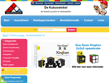 Tablet Screenshot of kubuswinkel.nl